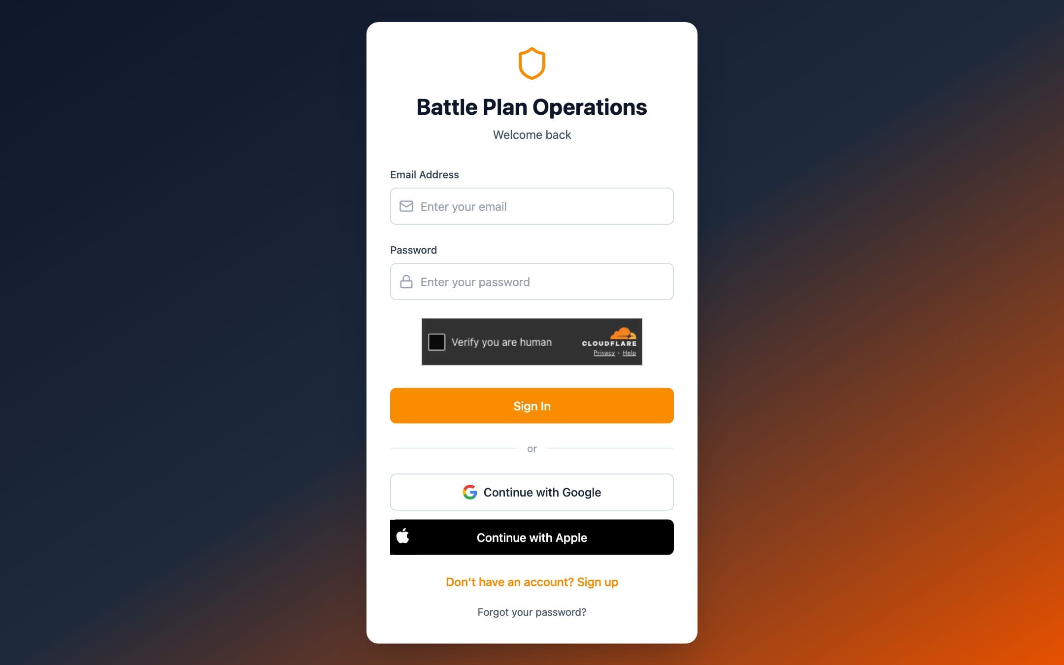 Battle Plan Operations screenshot