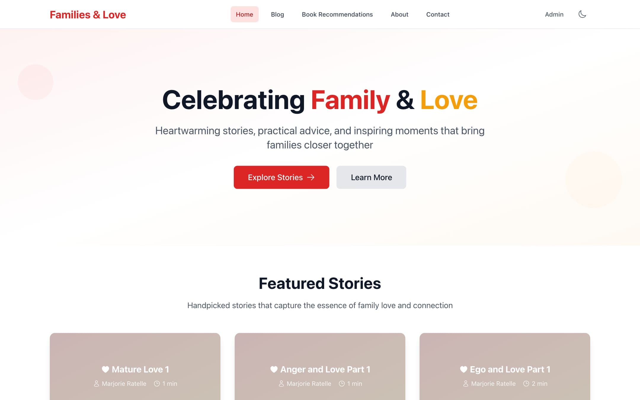 Families and Love screenshot