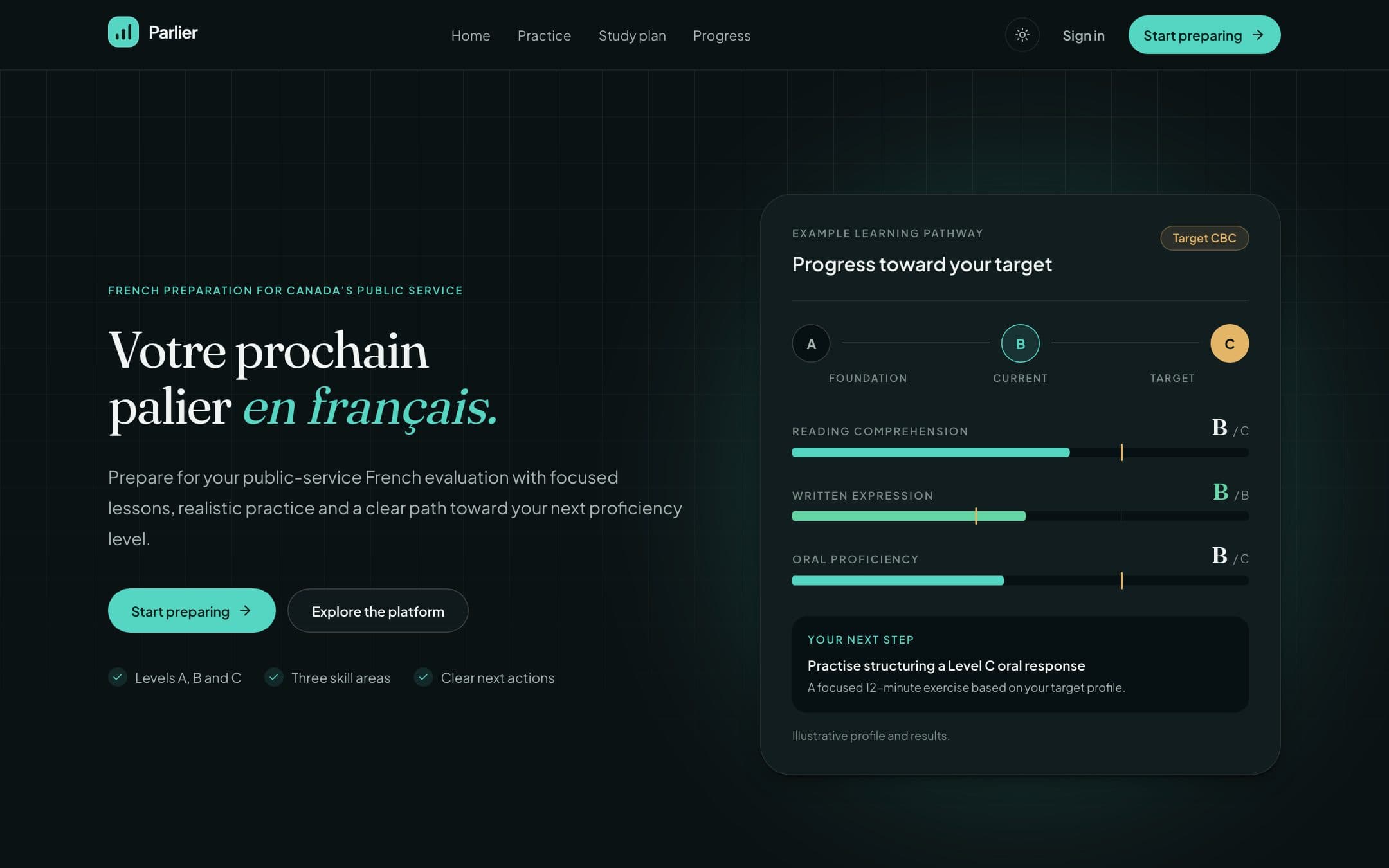 Parlier screenshot